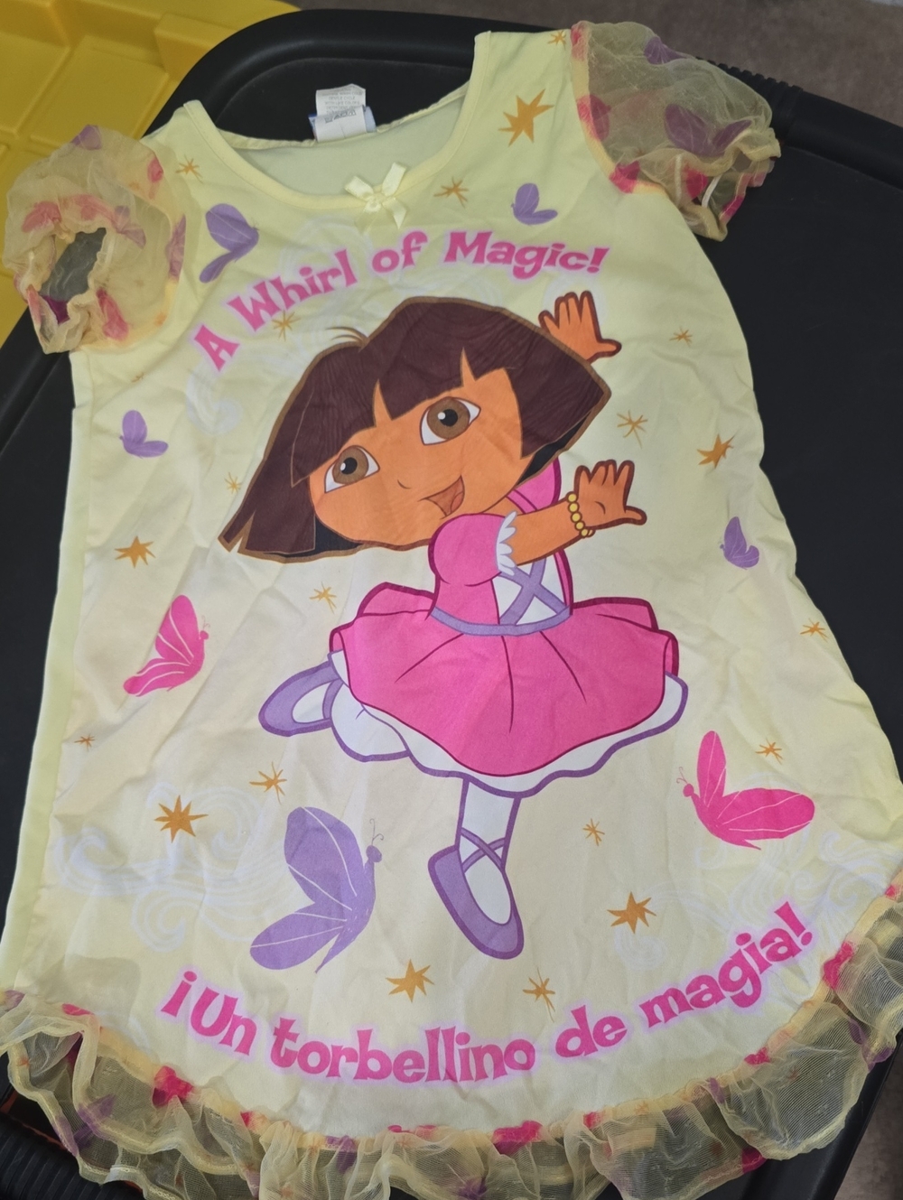 2005 Nick Jr. Dora The Explorer Nightgown. Girls. 2t. Vguc.